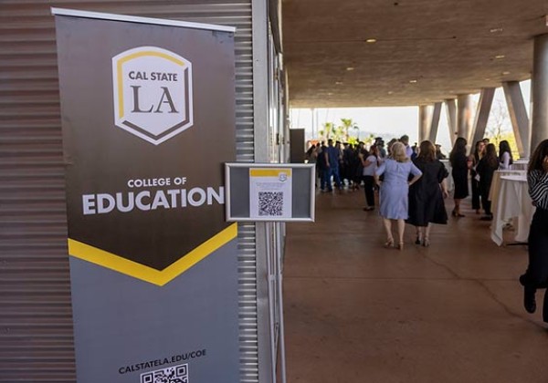 sign of honors convocation and day of educator event