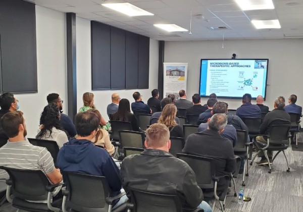 presentation by nixon peabody in la biospace conference room
