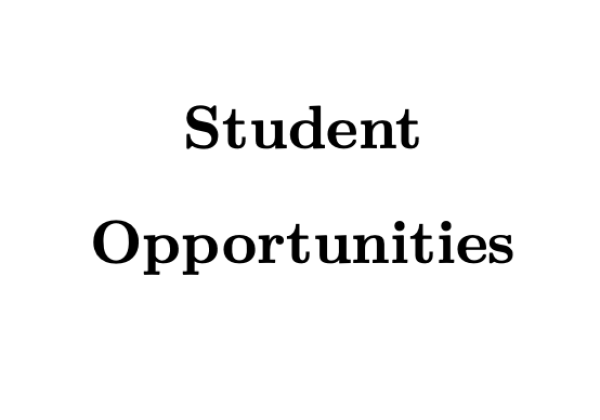 Student opportunities
