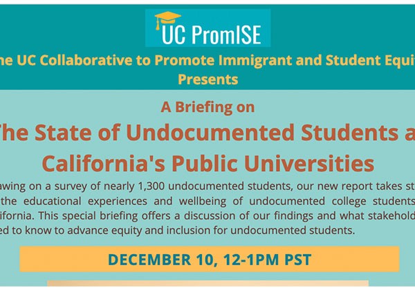 The State of Undocumented Students at California Public Univeresities