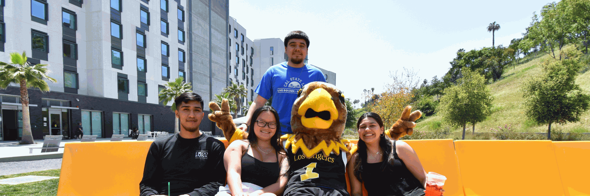 Cal State LA residents in Housing.