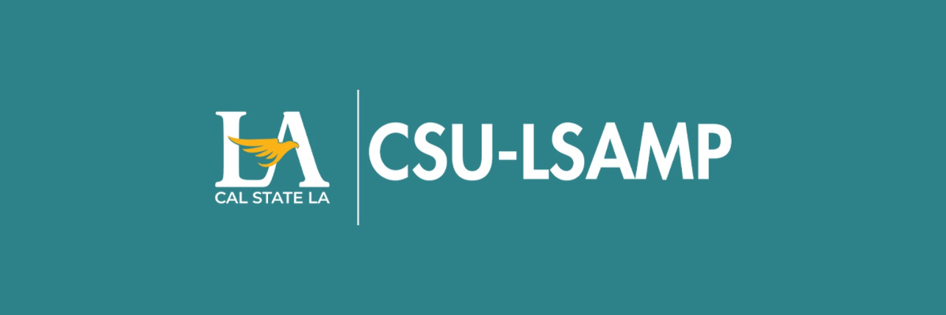 LSAMP Logo on green background