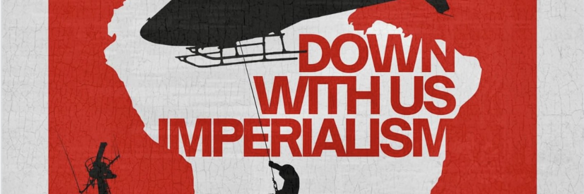 Political message denouncing US imperialism in Latin America