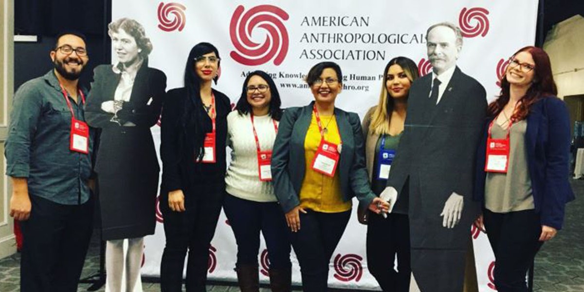 Students at American Anthropological Association Conference