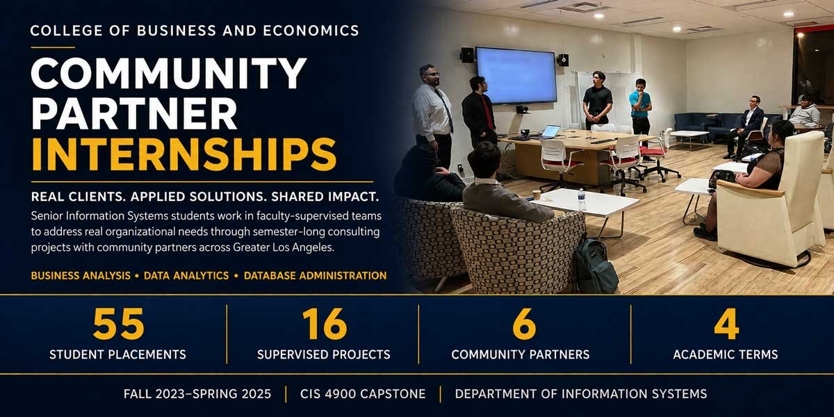 Community Partner Internships banner