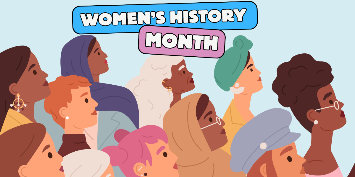 Womes HIstory Month Graphic 