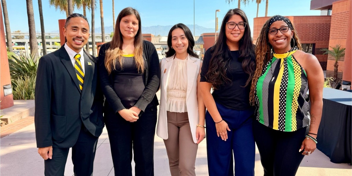 Staff Photo, right to left: Isis Stansberry, Hayley Garcia, Jessica Vera, Amanda Bravo, Frangelo Ayran Boquiren
