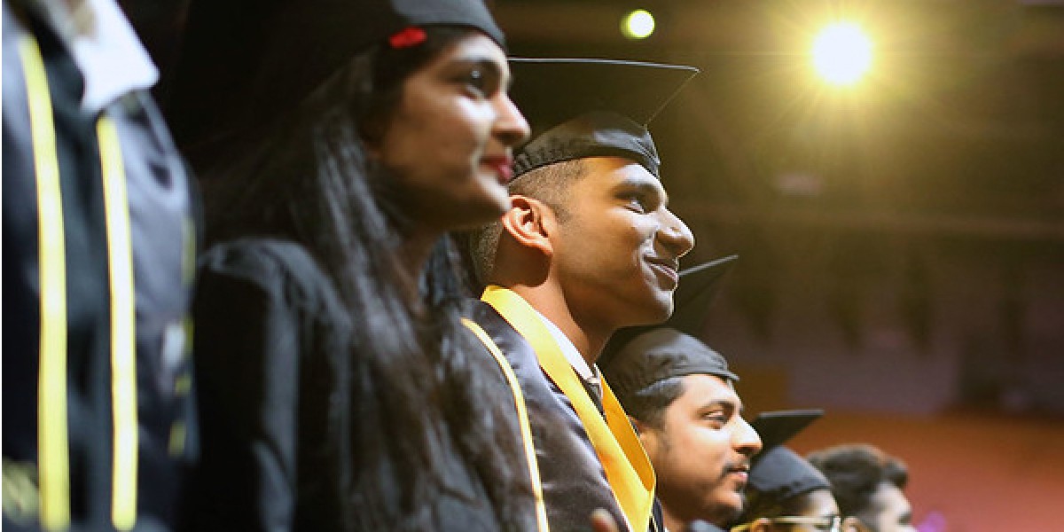 Cal State LA Students at Graduation