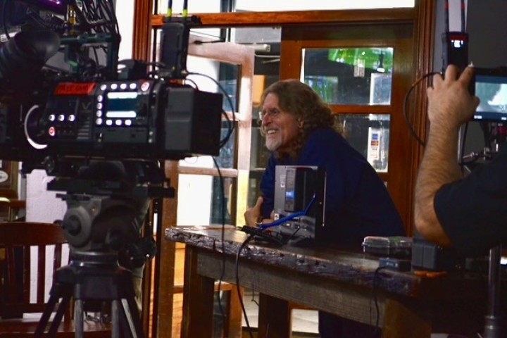 Stephen Rothman directing a short film