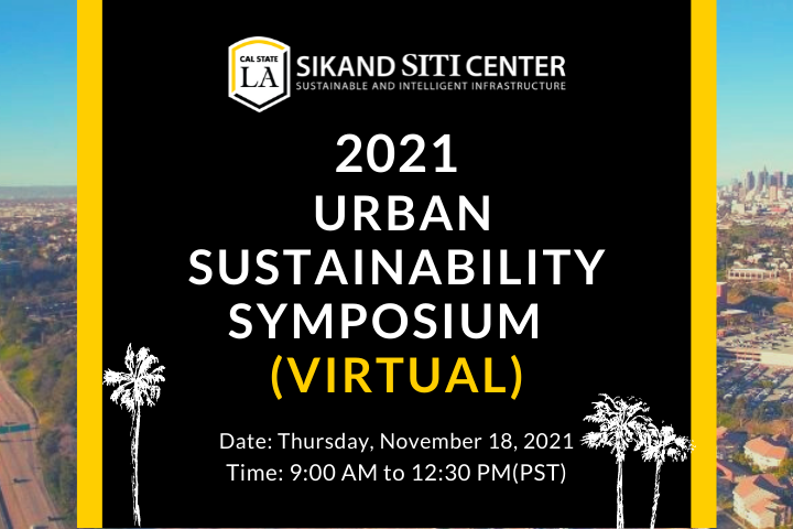 2021 URBAN SUSTAINABILITY SYMPOSIUM