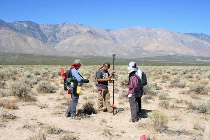 Anthony Morales and Brian Waldo in Desert Filed Class