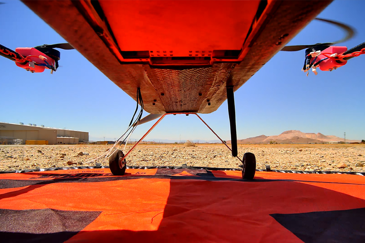 C UASC 2026 red craft from beneath