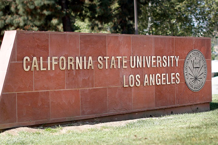 Cal State LA sign