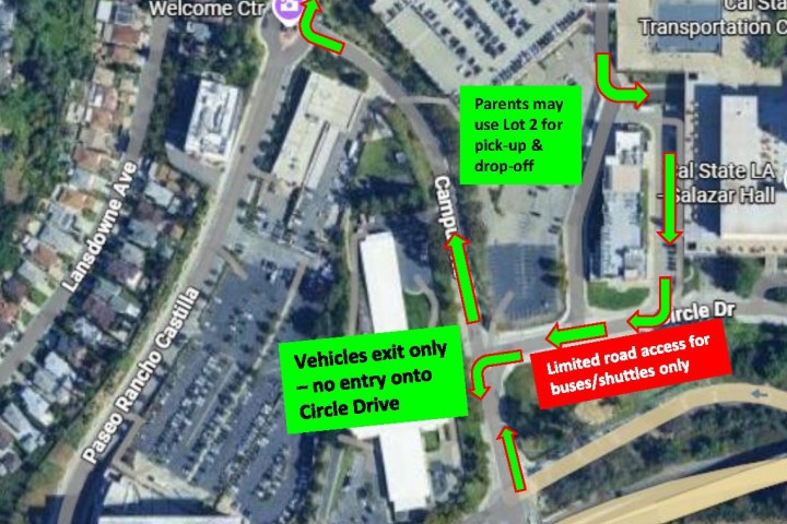January 17th to February 20th vehicle access
