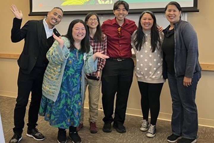 Faculty and Staff at AAPI Staff working group event