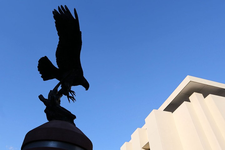 Golden Eagle statue
