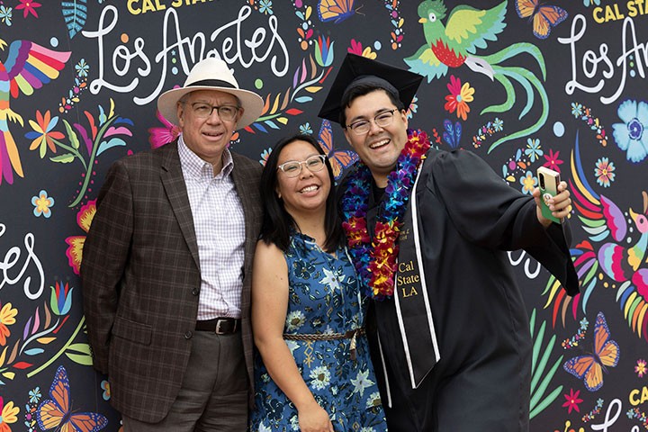 Guests and student photo