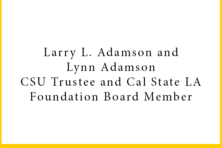 Larry L. Adamson and Lynn Adamson