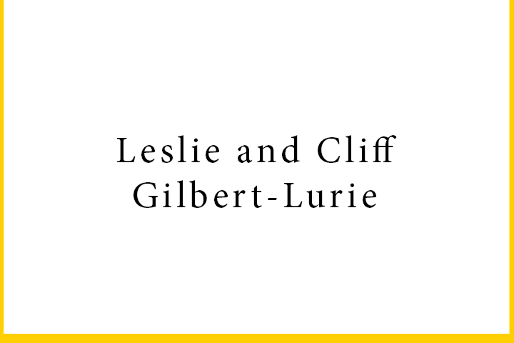 Leslie and Cliff Gilbert-Lurie