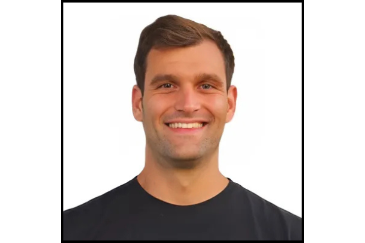 Philip Sell with frame