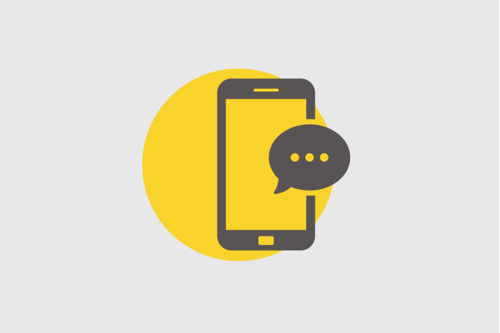 Cellphone icon.