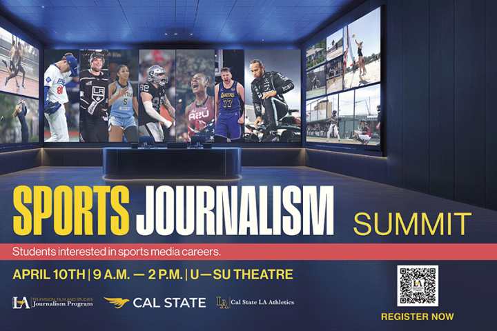 Sports Journalism Summit flyer