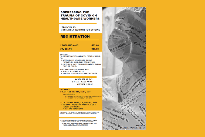 Addressing the Trauma of COVID on Healthcare Workers Friday, November 19, 2021