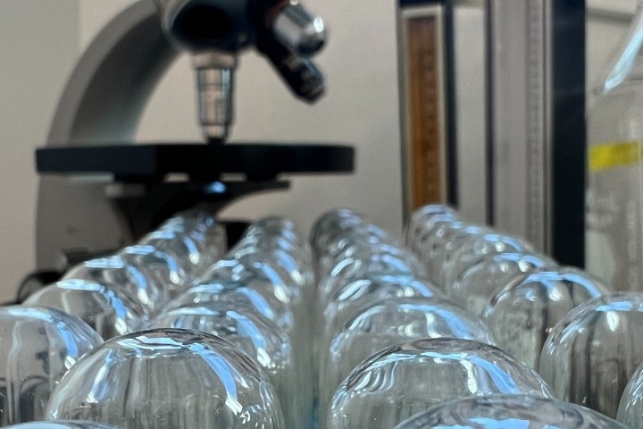 experiment flasks