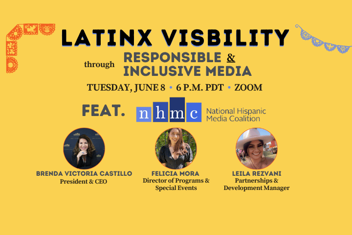 Latinx visibility hrough responsible and inclusive media Featuring The National Hispanic Media Coalition. June 8, 2023