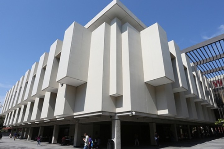 exterior of University Library