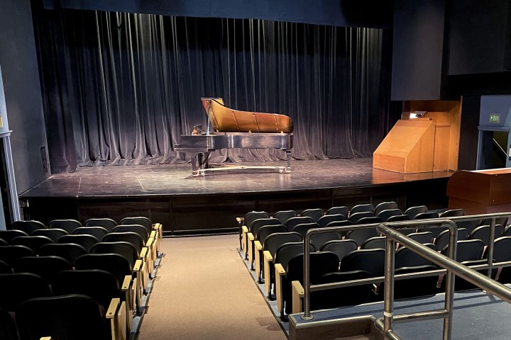 Music Hall stage view from audience