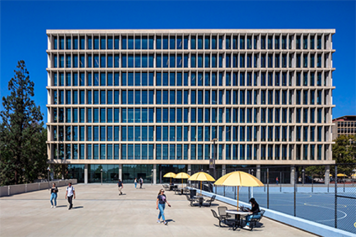 Student Services building south facade