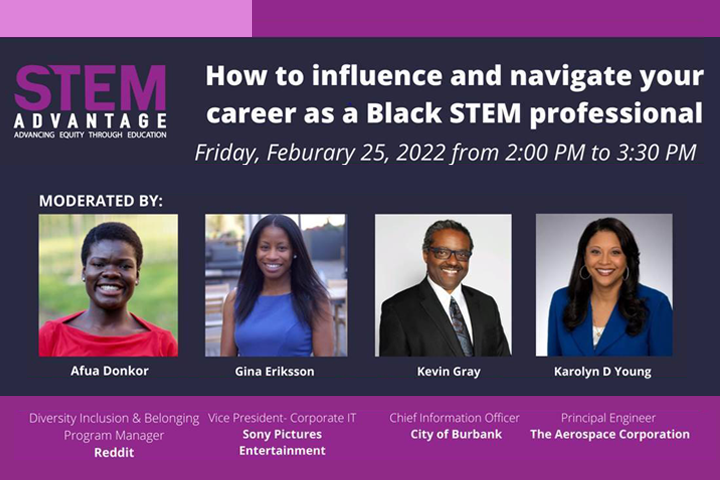 STEM Advantage event speakers