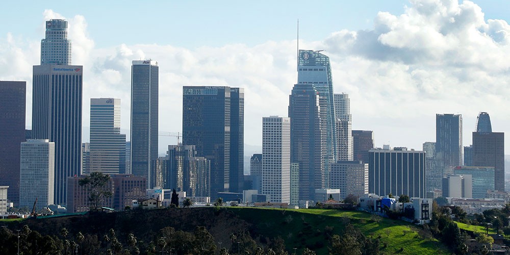 Downtown Los Angeles skyline