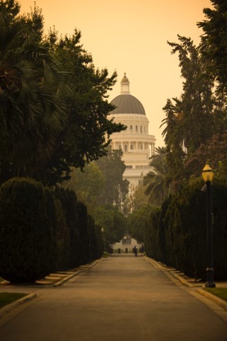 California state capitol.