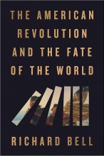 The American Revolution and the Fate of the World cover, stencil view of Washington Crossing the Delaware