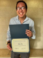 Matthew T won poster award