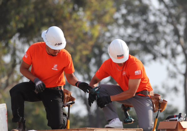 students building at PSWS 2026