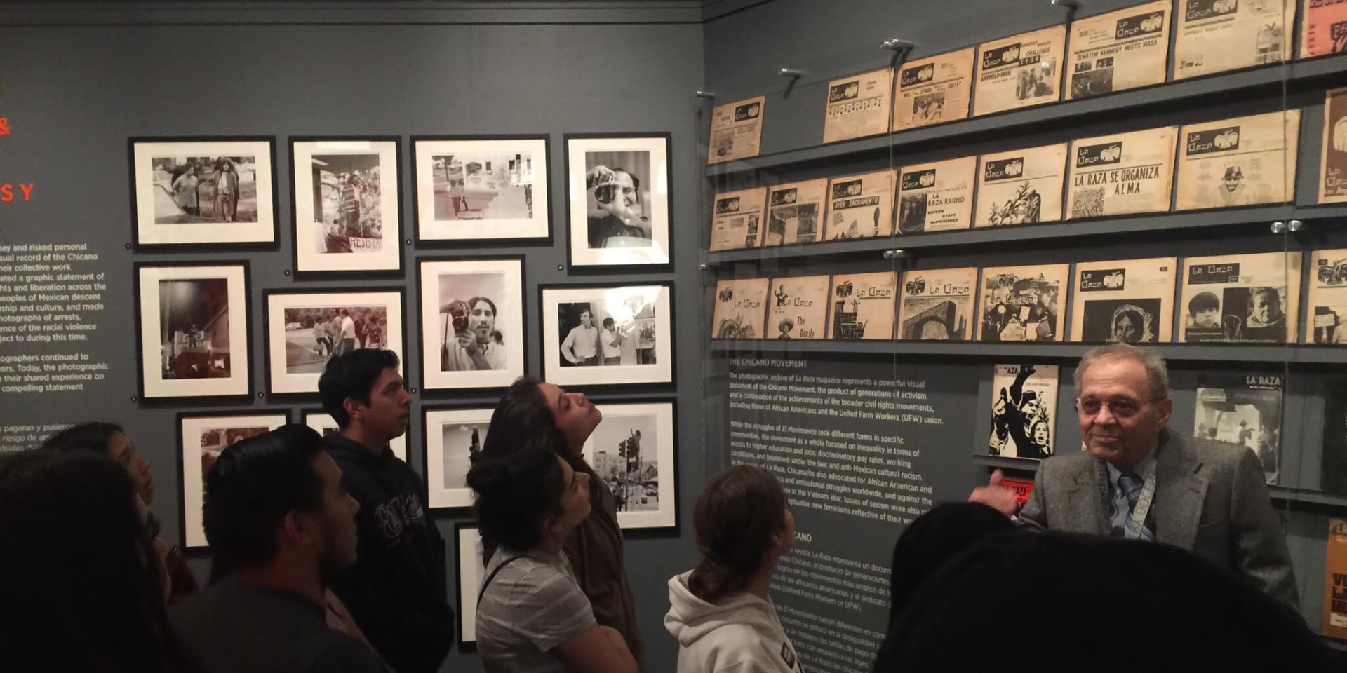 YEPP Leaders Visit The Autry’s LA RAZA Exhibit