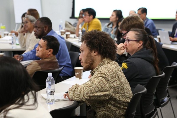 Civic U participants engaged in thoughtful conversation