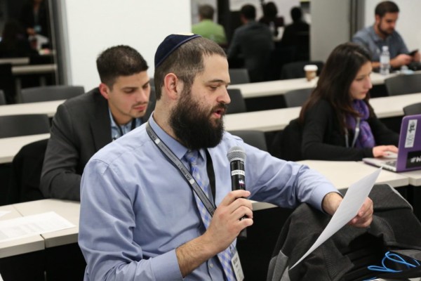 CivicU participant asking questions