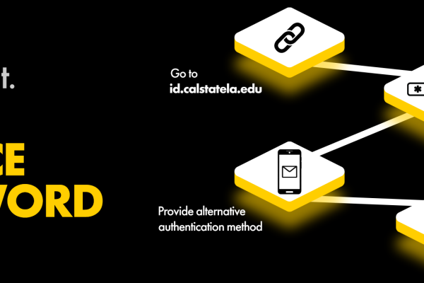 Don't get locked out. Go to id.calstatela.edu and register for Self-Service Password Reset.