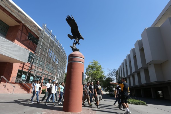 Cal State LA golden eagle