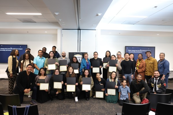 College of Ethnic Studies group photo during Honors Convocation