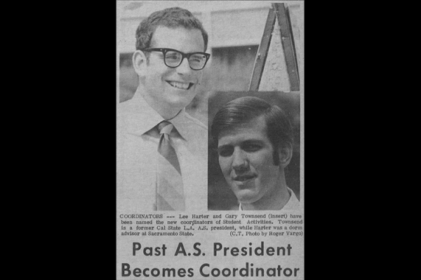 Lee Harter and Gary Townsend as ASI Presidents