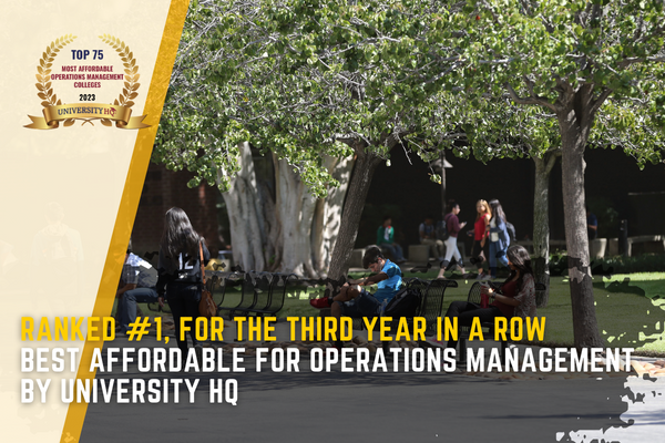 Ranked #1 best operation management degree