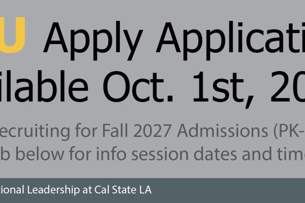 Applications for our PK-12 option will be available October 1st.