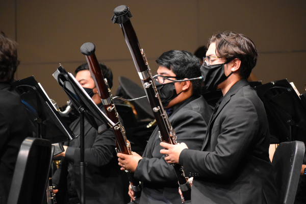 Wind ensemble bassoons