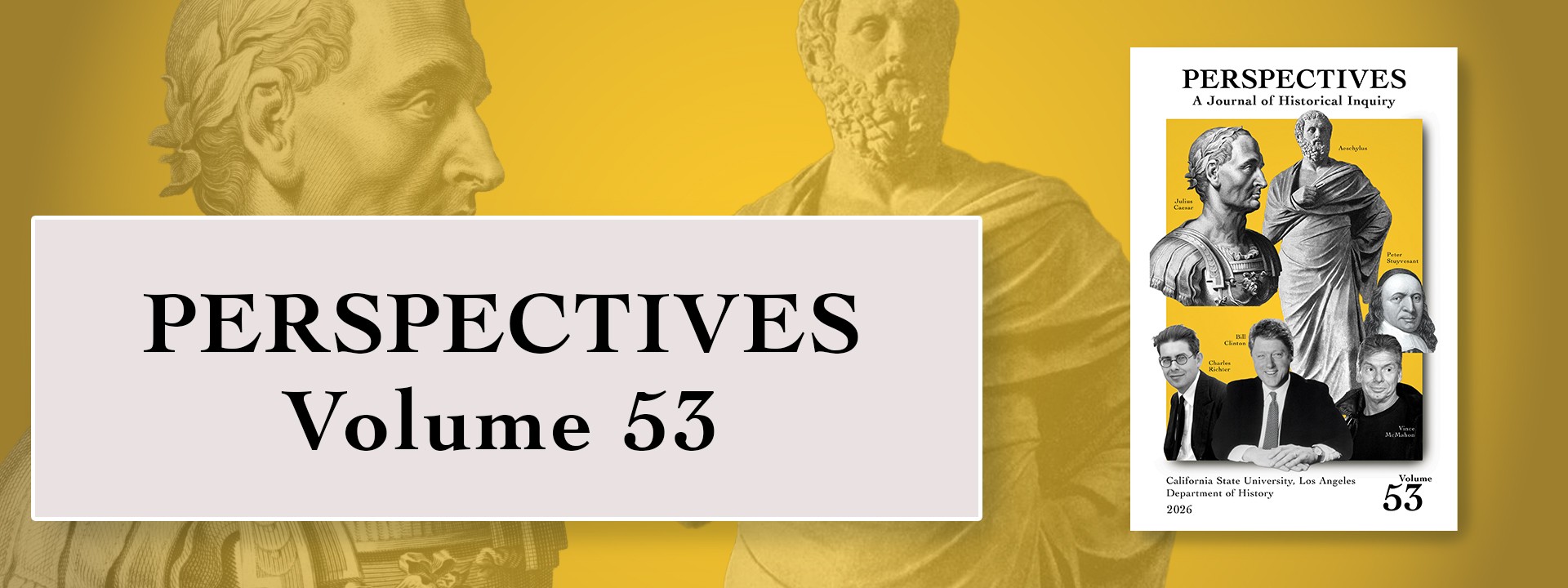 Perspectives Volume 53 cover banner