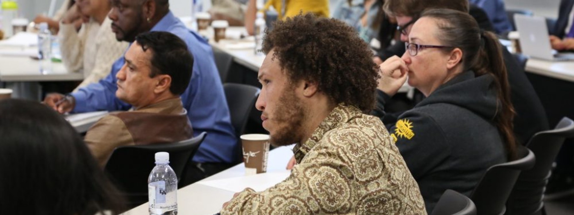 Civic U participants engaged in thoughtful conversation